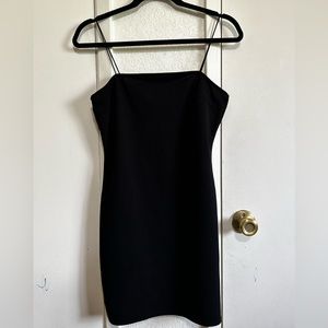 Mini black dress